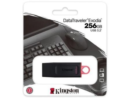 Pendrive 256GB Kingston DataTraveler Exodia USB 3.2