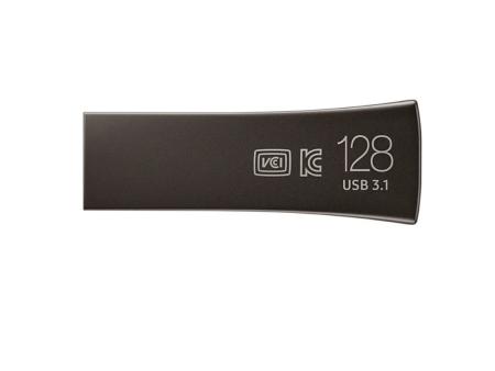 Pendrive 128GB Samsung BAR Titan Gray Plus USB 3.1