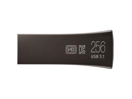 Pendrive 256GB Samsung BAR Titan Gray Plus USB 3.1