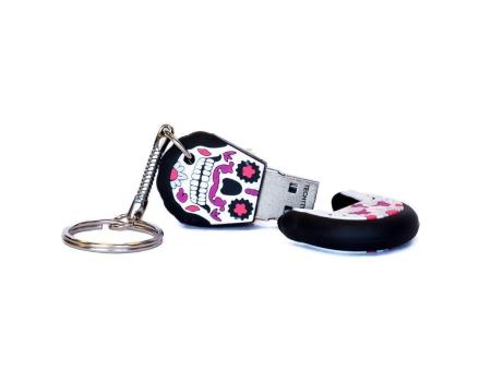 Pendrive 32GB Tech One Tech Calavera Pinky USB 2.0