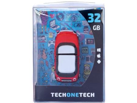 Pendrive 32GB Tech One Tech Mini Cooper S Rojo USB 2.0