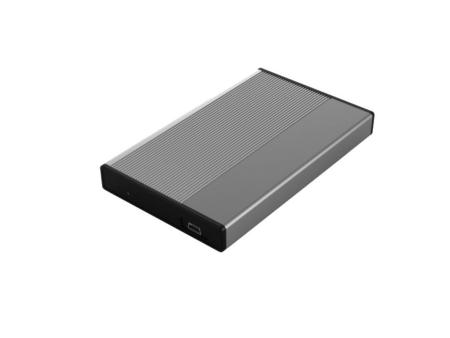 Caja Externa para Disco Duro de 2.5' 3GO HDD25GY21/ USB 2.0/ Sin Tornillos