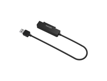 Adaptador para Discos Duros 2.5' Aisens ASE-25A03B/ USB Macho - SATA