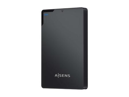 Caja Externa para Disco Duro de 2.5' Aisens ASE-2520B/ USB 3.1/ Sin tornillos