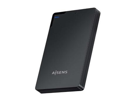 Caja Externa para Disco Duro de 2.5' Aisens ASE-2520B/ USB 3.1/ Sin tornillos