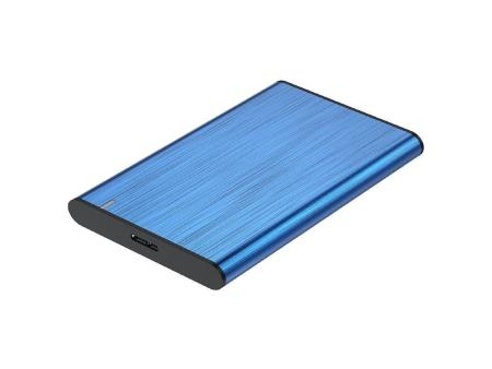 Caja Externa para Disco Duro de 2.5' Aisens ASE-2525BLU/ USB 3.1/ Sin tornillos