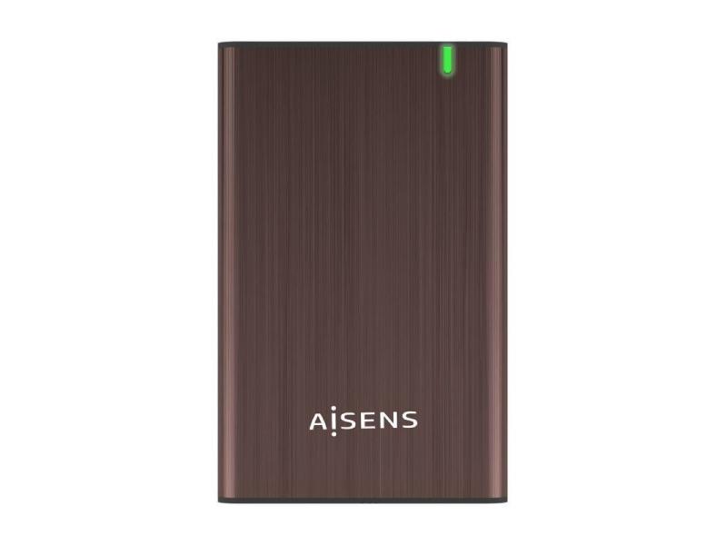 Caja Externa para Disco Duro de 2.5' Aisens ASE-2525BWN/ USB 3.0/ Sin tornillos