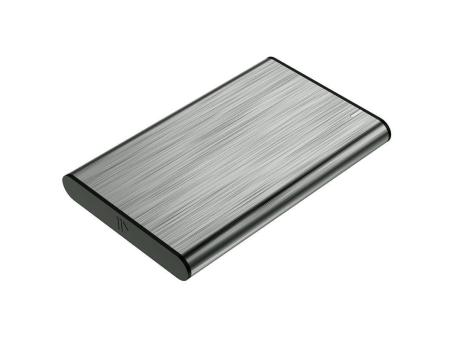 Caja Externa para Disco Duro de 2.5' Aisens ASE-2525GR/ USB 3.1/ Sin tornillos