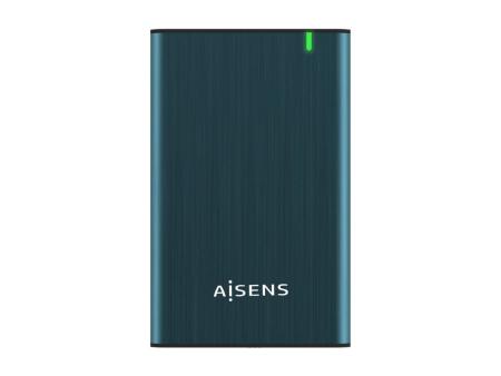 Caja Externa para Disco Duro de 2.5' Aisens ASE-2525PB/ USB 3.0/ Sin tornillos