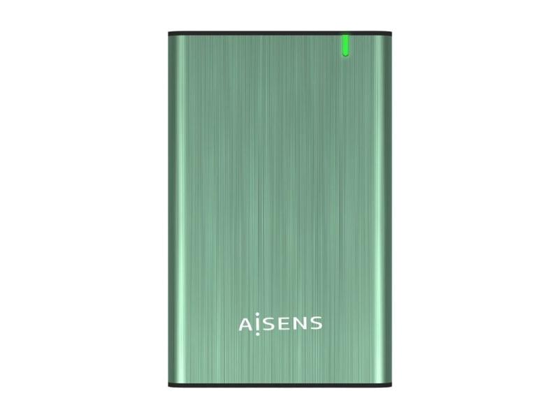 Caja Externa para Disco Duro de 2.5' Aisens ASE-2525SGN/ USB 3.0/ Sin tornillos