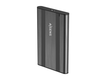 Caja Externa para Disco Duro de 2.5' Aisens ASE-2526GR/ USB 3.1/ Sin tornillos