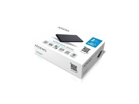 Caja Externa para Disco Duro de 2.5' Aisens ASE-2530B/ USB 3.1