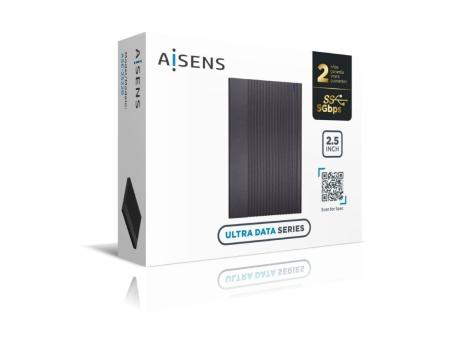 Caja Externa para Disco Duro de 2.5' Aisens ASE-2532B/ USB 3.1 Gen1