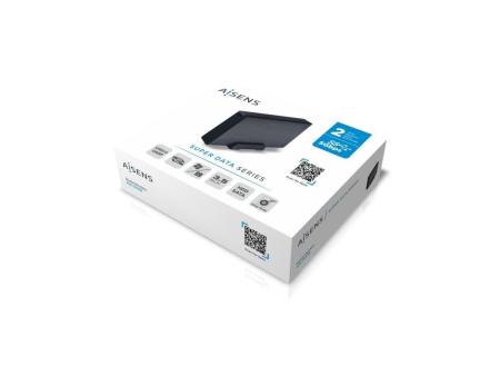 Caja Externa para Disco Duro de 3.5' Aisens ASE-3530B/ USB 3.1