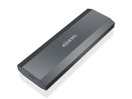 Caja Externa para Disco SSD M.2 NGFF Aisens ASM2-029GR/ USB 3.2/ Sin tornillos