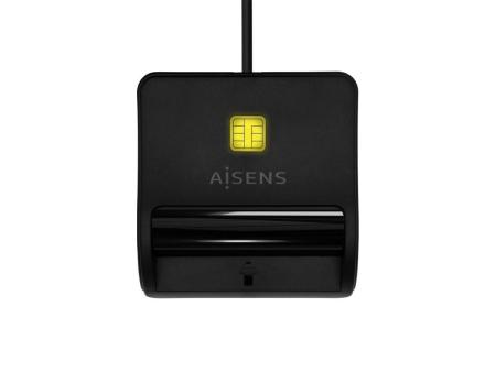 Lector de DNI USB Tipo-C Aisens ASCR-SN03C-BK/ Negro