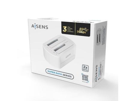 Docking Station para Discos Duros Aisens ASDS-D02W