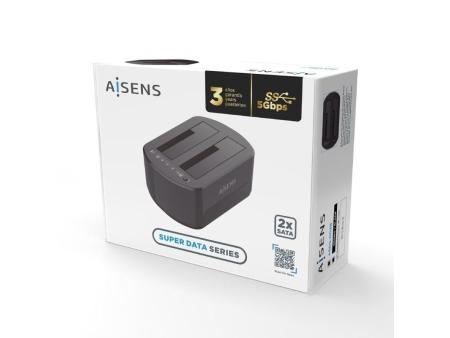 Docking Station para Discos Duros Aisens ASDS-D03B