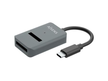 Dock USB Tipo-C para SSD M2 SATA/NVMe NGFF Aisens ASUC-M2D012-GR/ Gris