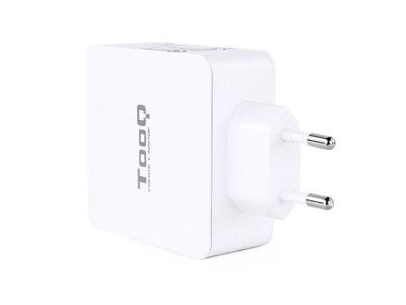 Cargador de Pared TooQ TQWC-2SC03WT/ 1xUSB Tipo-C/ 1xUSB/ 48W