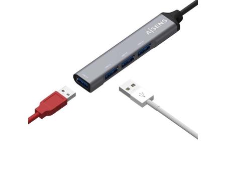 Hub USB 3.0 Aisens A106-0540/ 4xUSB