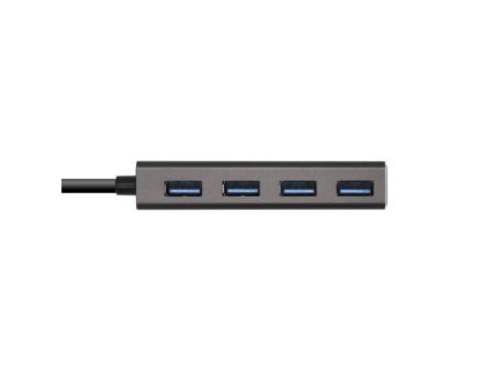 Hub USB Tipo-C Aisens A109-0403/ 4xUSB