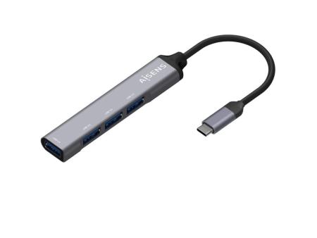 Hub USB Tipo-C Aisens A109-0541/ 4xUSB