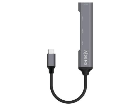 Hub USB Tipo-C Aisens A109-0541/ 4xUSB