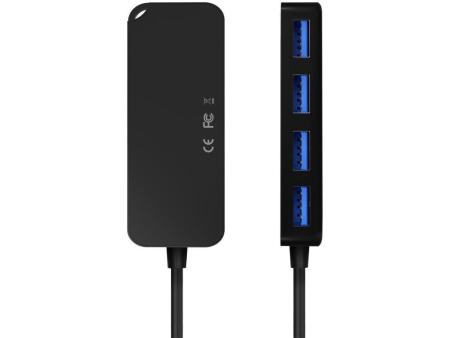 Hub USB Tipo-C Aisens A109-0715/ 4xUSB