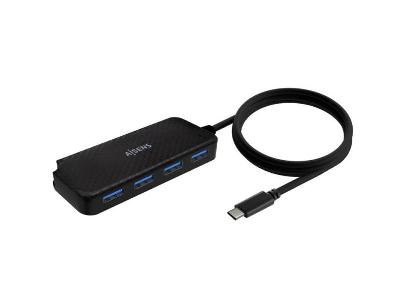 Hub USB Tipo-C Aisens A109-0716/ 4xUSB