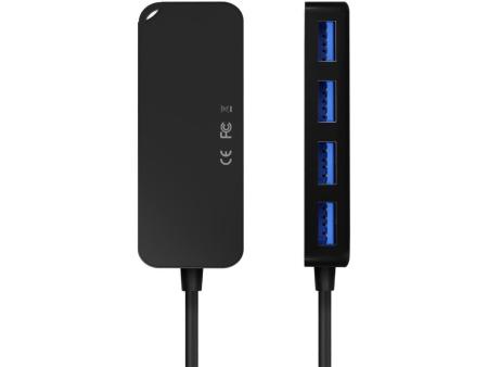 Hub USB Tipo-C Aisens A109-0716/ 4xUSB