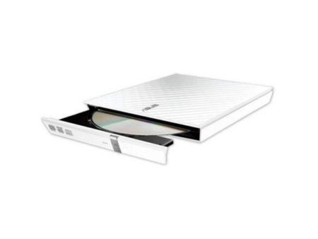 Grabadora Externa CD/DVD Asus SDRW-08DS2S-U Lite/ Blanco