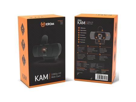 Webcam Krom Kam/ 1920 x 1080 Full HD