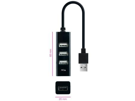 Hub USB 2.0 Nanocable 10.16.4404/ 4xUSB