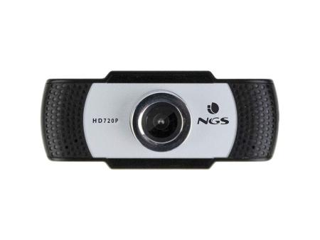 Webcam NGS Xpress Cam 720/ 1280 x 720 HD/ Blanco y Negro