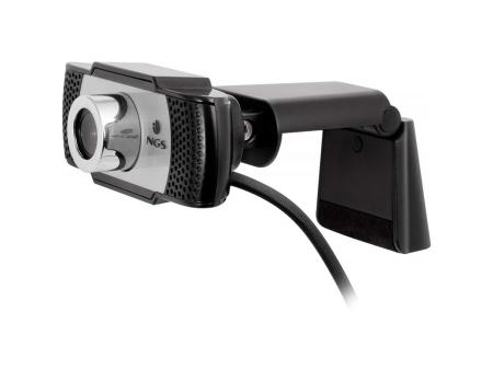 Webcam NGS Xpress Cam 720/ 1280 x 720 HD/ Blanco y Negro