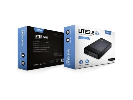 Caja Externa para Disco Duro de 3.5' Nox Lite 3.5''/ USB 3.0