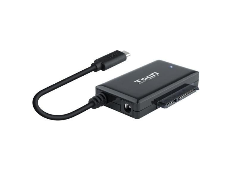 Adaptador para Discos Duros 2.5'/3.5' TooQ TQHDA-02C/ USB Tipo-C Macho - SATA