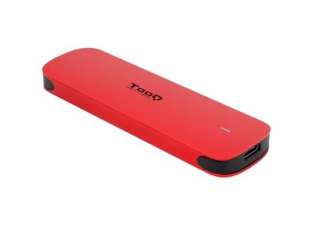 Caja Externa para Disco SSD M.2 NVMe TooQ TQE-2201R/ USB 3.1 Gen2/ Sin tornillos