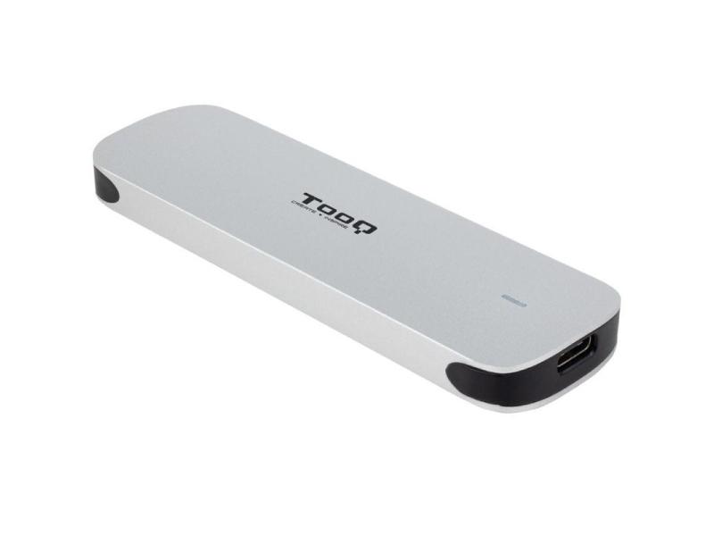 Caja Externa para Disco SSD M.2 NGFF TooQ TQE-2202S/ USB 3.1 Gen2/ Sin tornillos