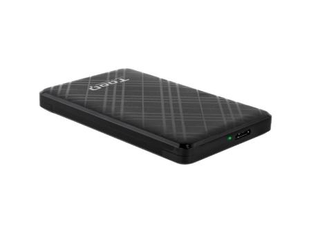 Caja Externa para Disco Duro de 2.5' TooQ TQE-2500B/ USB 3.1/ Sin Tornillos