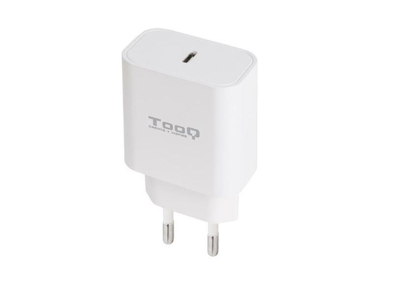 Cargador de Pared TooQ TQWC-PDUSBC20W/ 1xUSB Tipo-C/ 20W