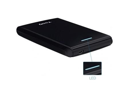 Caja Externa para Disco Duro de 2.5' TooQ TQE-2526B/ USB 3.1