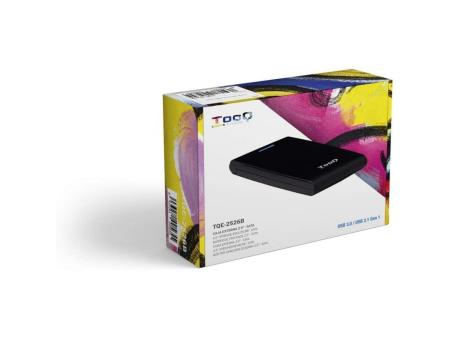 Caja Externa para Disco Duro de 2.5' TooQ TQE-2526B/ USB 3.1