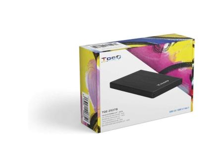 Caja Externa para Disco Duro de 2.5' TooQ TQE-2527B/ USB 3.1