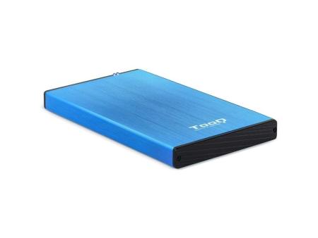 Caja Externa para Disco Duro de 2.5' TooQ TQE-2527BL/ USB 3.1