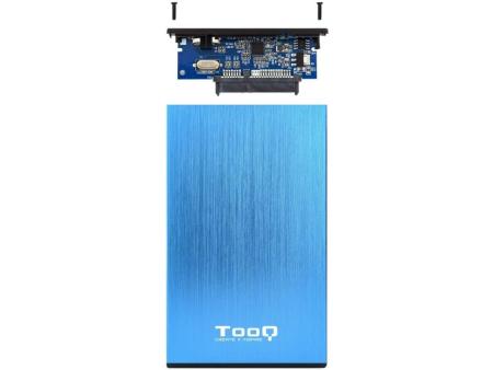 Caja Externa para Disco Duro de 2.5' TooQ TQE-2527BL/ USB 3.1