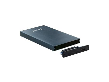 Caja Externa para Disco Duro de 2.5' TooQ TQE-2527PB/ USB 3.1