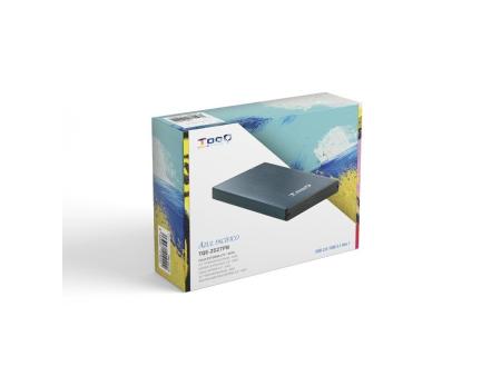 Caja Externa para Disco Duro de 2.5' TooQ TQE-2527PB/ USB 3.1