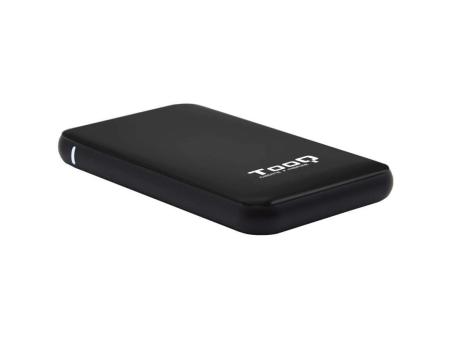 Caja Externa para Disco Duro de 2.5' TooQ TQE-2528B/ USB 3.1/ Sin tornillos